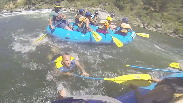 When River Rafting You Might Hear, 'Man Overboard!'