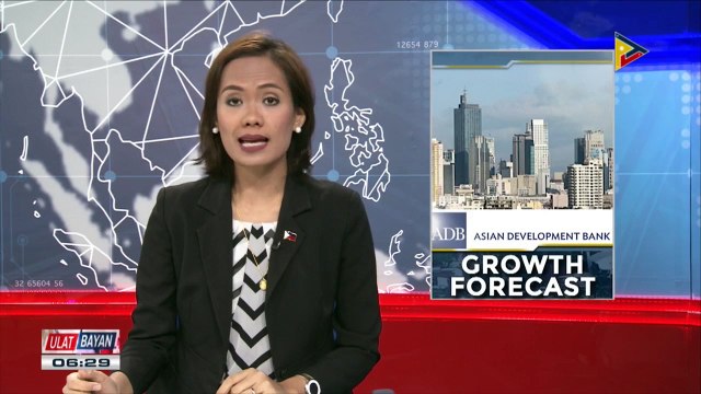 Growth forecast ng ADB sa ekonomiya ng Pilipinas, itinaas