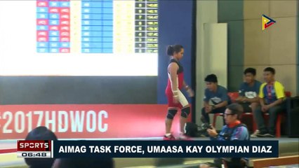 SPORTS BALITA: AIMAG Task Force, umaasa kay Olympian Diaz