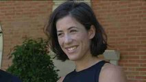 Garbiñe Muguruza recibida por Mariano Rajoy