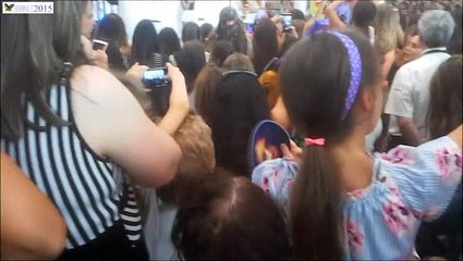 Federica, Shady e Andreas instore tour Forum Palermo 2017