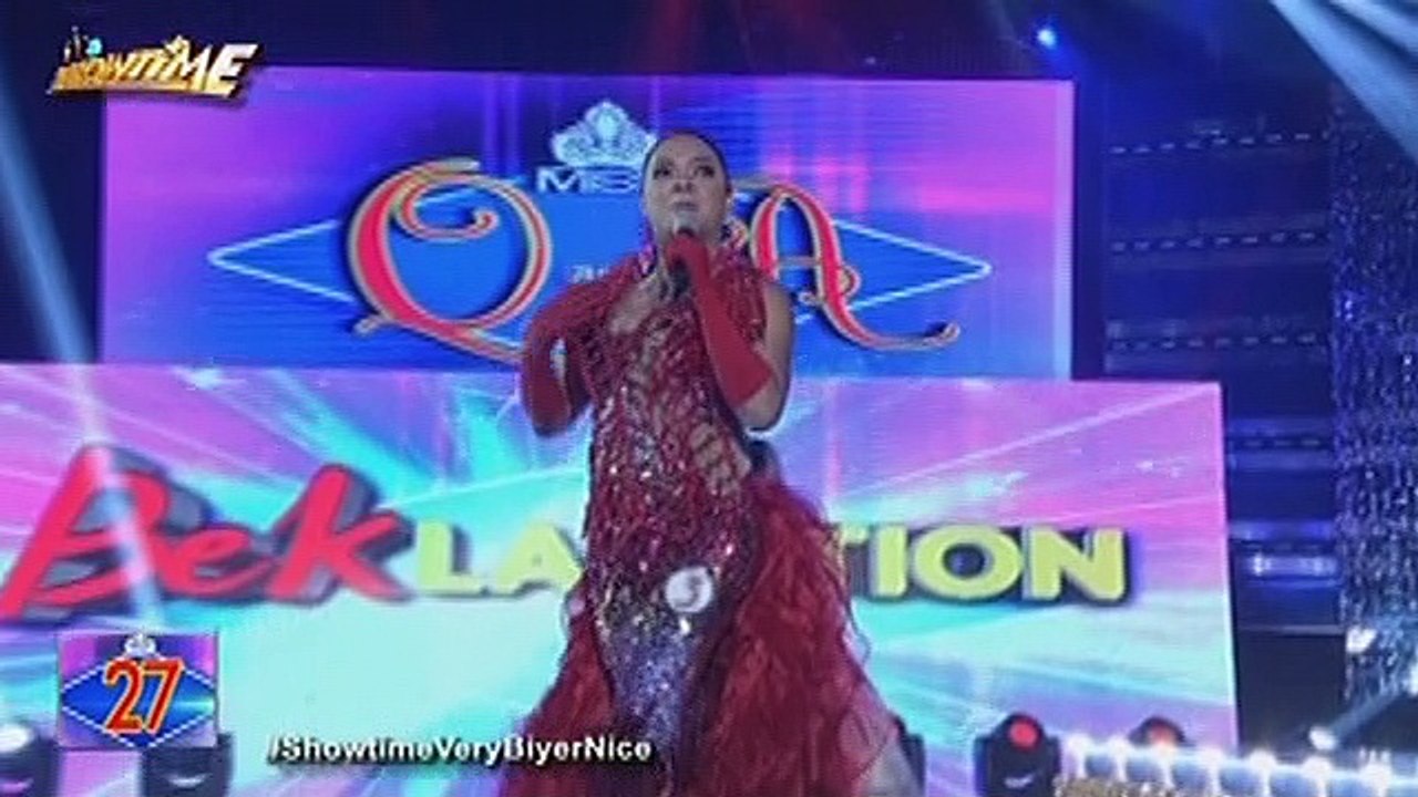 20170721-itsshowtime_Juliana Parizcova Segovia at reigning Miss Q & A Princess Khim Santillan, nagtagisan ng galing sa t