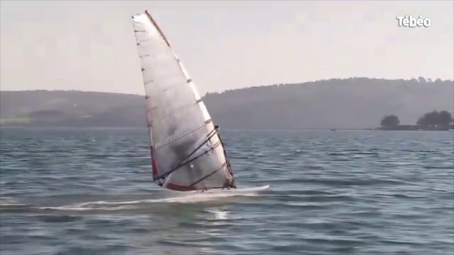 Planche à foils. Sensations fortes garanties