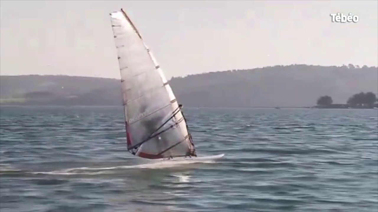 Planche à foils. Sensations fortes garanties
