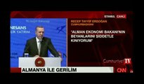 Erdoğan'dan Almanya'ya yanıt: Bizim mahkemelerimiz onlardan daha da bağımsızdır