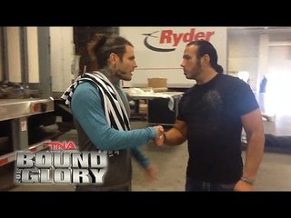Matt & Jeff Hardy with EC3 Looking Onward... Right as #BoundForGlory Goes on The Air