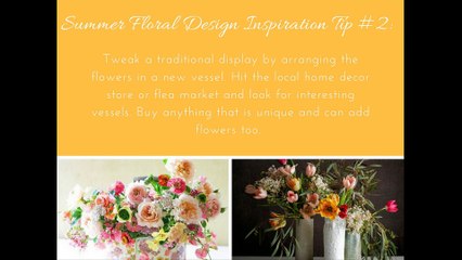 Summer floral trends