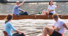 Le Prince William défie la princesse Kate dans une course d'aviron !