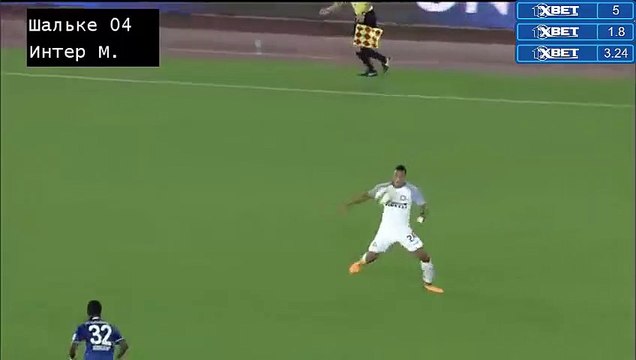 Jeison Murillo Goal HD 1-1 - Schalke 04 vs Inter Milan 21.07.2017