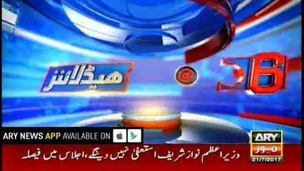 Headlines 1800 21st July 2017