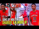 Shareef O'Neal & Kenyon Martin Jr TEAM UP on Cal Supreme! Sons of NBA RIM WRECKERS!