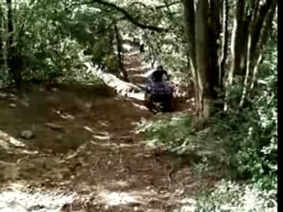 Quad au terrain