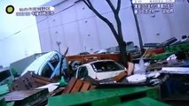 Tsunami in Giappone 2011 visto da vicino in diretta in auto