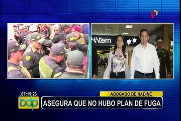 Abogado de Nadine Heredia niega que se haya evaluado solicitar asilo en embajada