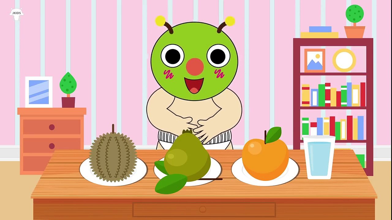 むしむしくん アニメ ❤ 食べる 果物 ザクロ, 梨, 梅 ❤ トイレトレーニング ❤ 赤ちゃん笑う、喜ぶ、泣きやむ ❤ 子供向けアニメ  [Japan Kid]