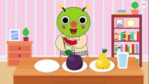 むしむしくん アニメ ❤ 食べる 果物 ザクロ, 梨, 梅 ❤ トイレトレーニング ❤ 赤ちゃん笑う、喜ぶ、泣きやむ ❤ 子供向けアニメ  [Japan Kid]