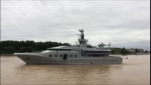 Bordeaux : l'hélicoptère redécolle du pont du 