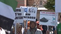 İsrail'in Mescid-i Aksa Kararı Başkent'te Protesto Edildi