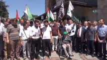 Edirne'de Mescid-i Aksa'nın İbadete Kapatılması Protesto Edildi