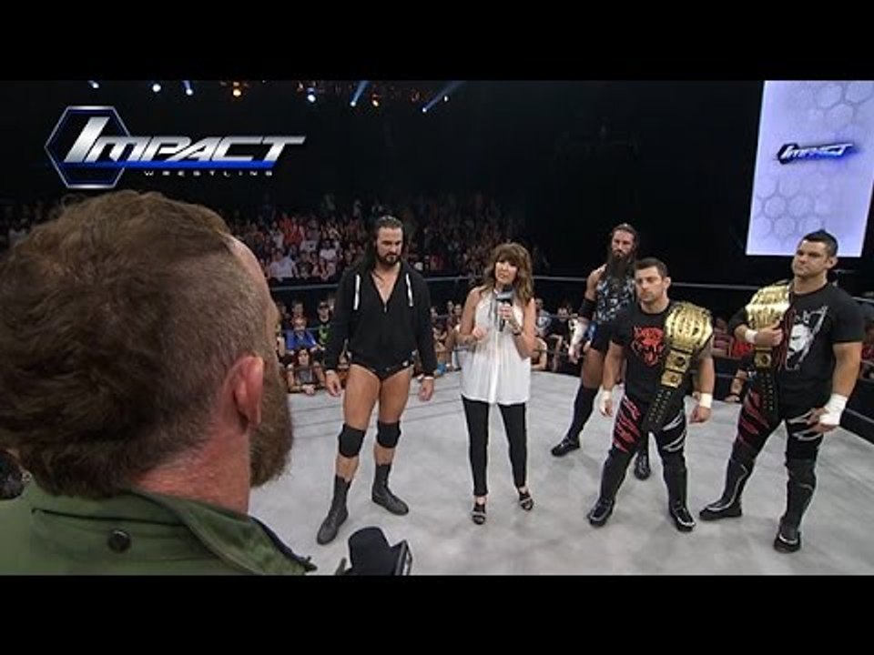 Dixie Carter Calls Out Eric Young For Going Against TNA (Sep. 23, 2015)