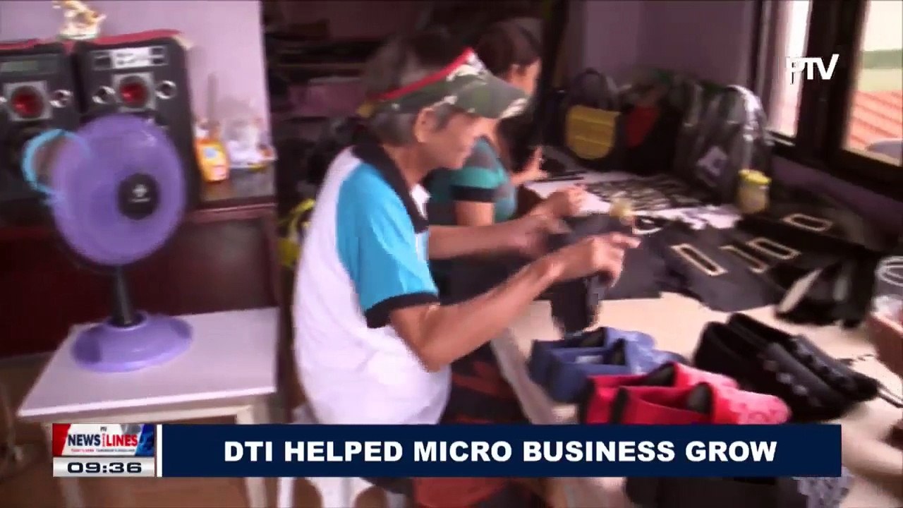 DTI helped micro business grow