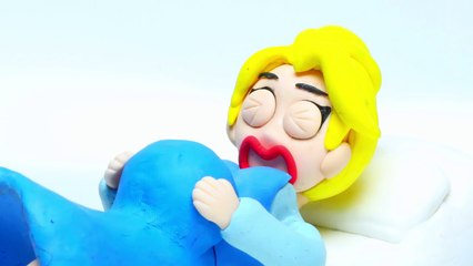 Bad Baby Learn Colors with Hulk and Elsa with Tantrum and Crying for Bowling Little Babies