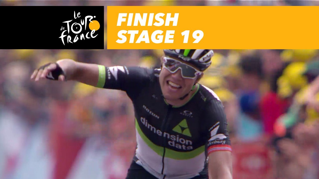 Arrivée / Finish - Étape 19 / Stage 19 - Tour de France 2017