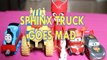 SPHINX TRUCK GOES MAD THOMAS & FRIENDS OLAF CARS LIGHTENING MCQUEEN OWLETTE PJ MASKS  Toys BABY Videos, BLAZE AND THE MO