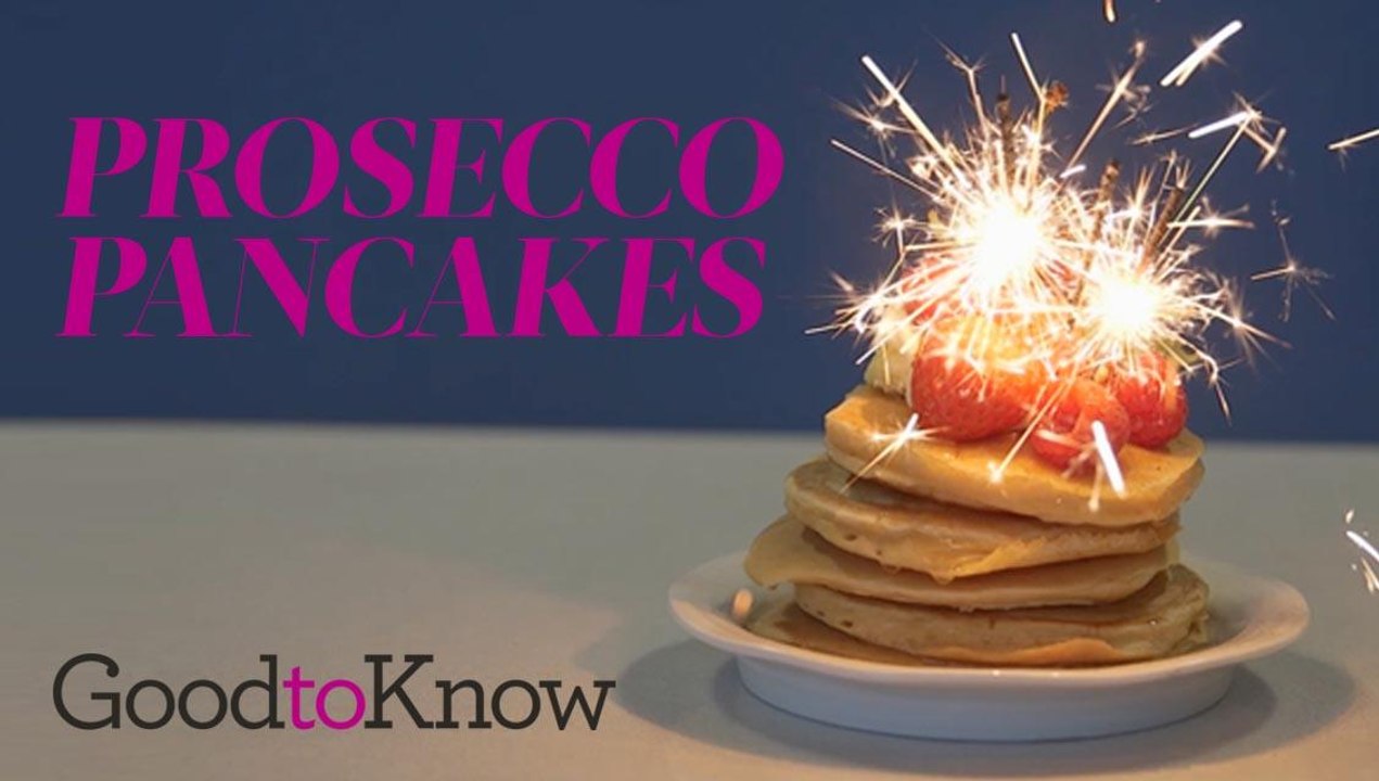 Prosecco pancakes