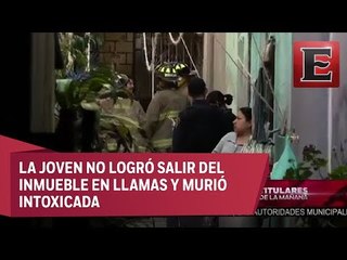 Muere mujer en Santa María la Ribera por incendio