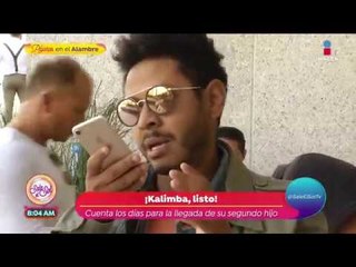 ¡Kalimba se convertirá en papá por segunda ocasión! | Sale el Sol
