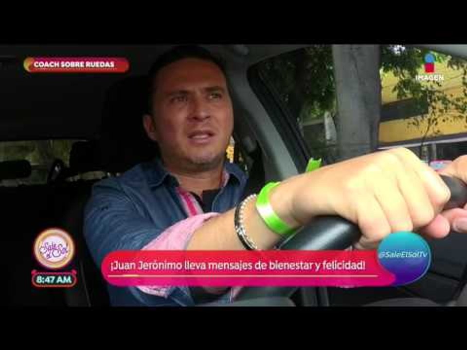 ¡Conoce a este peculiar taxista! ¡Todo un coach sobre ruedas! | Sale el Sol