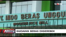 Digrebek, Gudang Beras Bekasi Masih Tetap Beroperasi