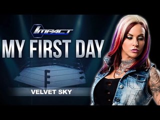 My First Day With TNA Knockout Velvet Sky - Ep. 5