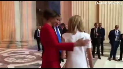 Donald Trump to Mrs Macron: You're in such good shape, beautiful