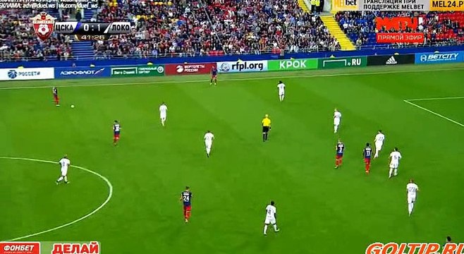 Vitinho Goal HD - CSKA Moscow	1-1	Lokomotiv Moscow 21.07.2017