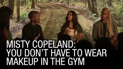 Misty Copeland: You Don’t Have To Wear Makeup In The Gym