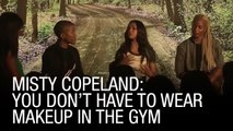 Misty Copeland: You Don’t Have To Wear Makeup In The Gym