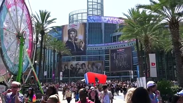 HILTON ANAHEIM HARASSMENT DISCRIMINATION EVICTION GEO GODLEY SELFIE VLOG.COM VIDCON JULY 2017 YT360