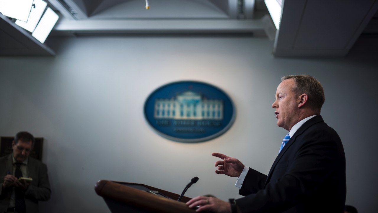 Sean Spicer resigns as White House press secretary