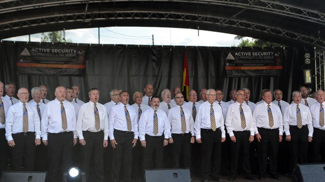 Les chanteurs de BarryMale Voice Choir