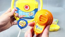 Baby doll & Elsa Pororo Doctor Ambulance hospital play toys 뽀롱뽀롱 뽀로로 삐뽀삐뽀 병원놀이 구급차 의사놀이 자동