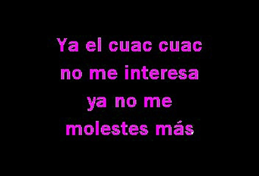 Parchis - Cocodrilo (Karaoke)