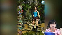 Lara croft : relic run ipad indonesia gameplay