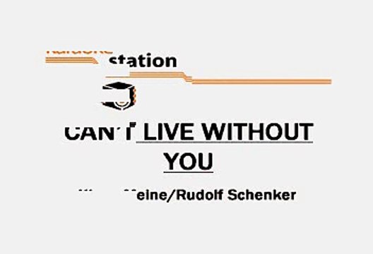 Scorpions - Can't live without you (Karaoke)