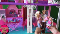 Nouveau Dans le et à avec série poupées Barbie Vidéo Ken sa fille Kelly ont apporté Barbie maison chelsea marié 6N