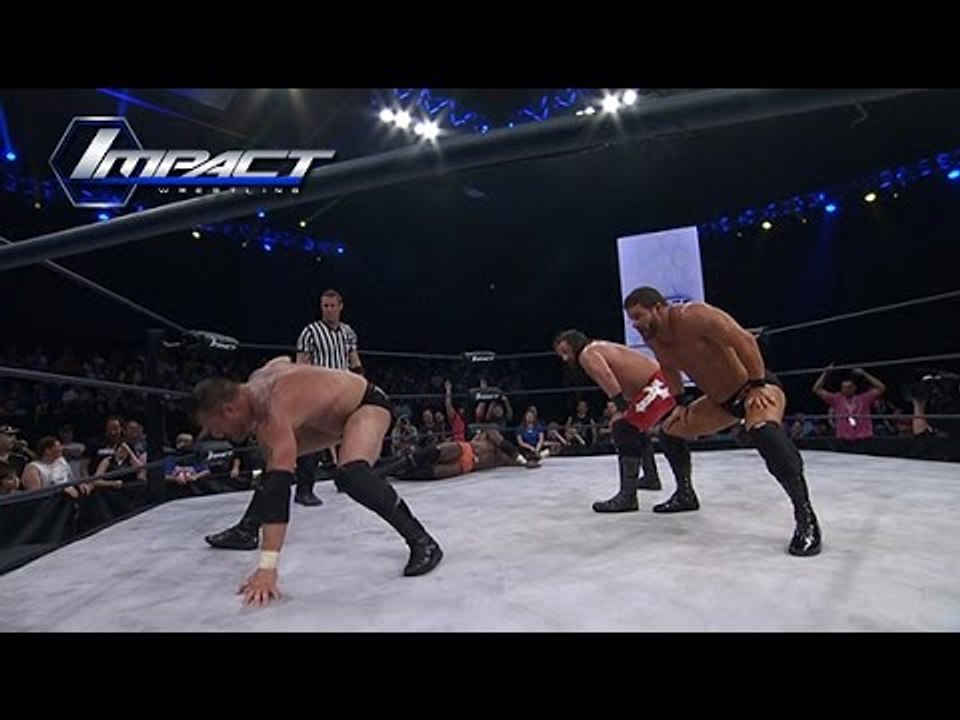Lashley, Anderson, Storm, And Roode in Four Way Match For a Shot At KOTM Title (Aug 26, 2015)