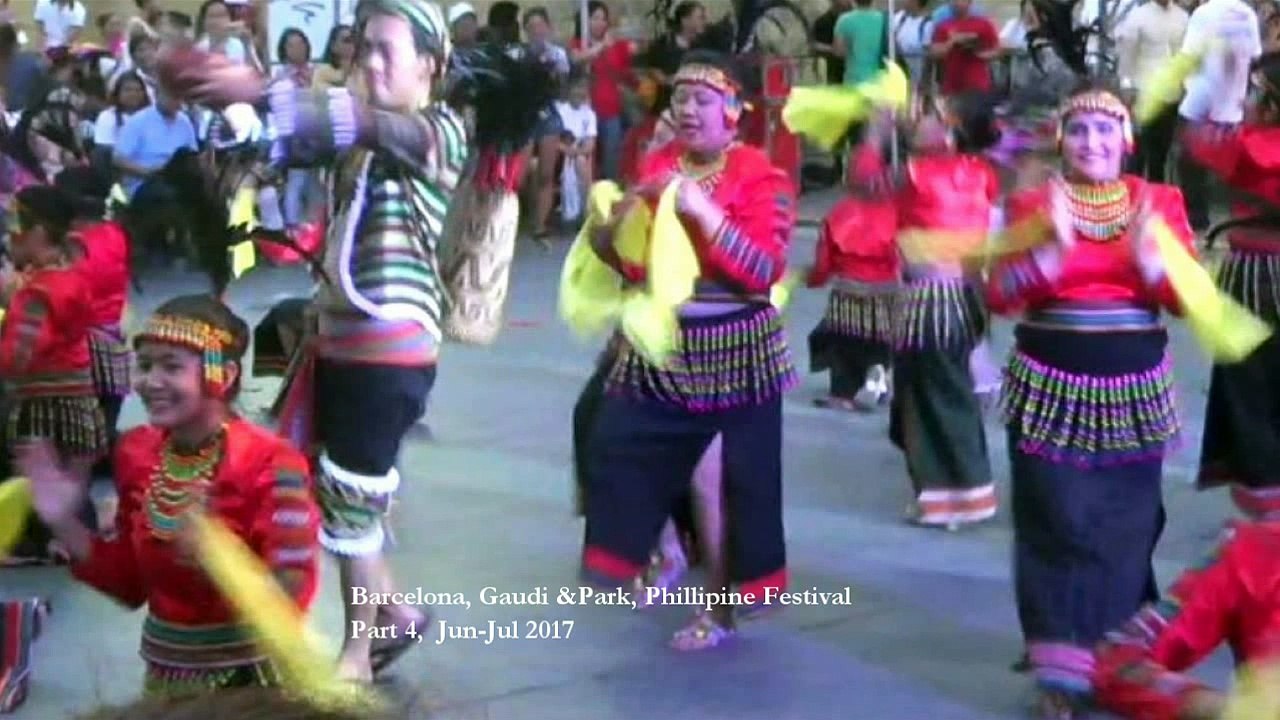 Eu17.04 La Sagrada Familia, Park Guell & Barcelona Tour 1-2, Phillipine Festival in Barcelona, Jun-Jul 2017