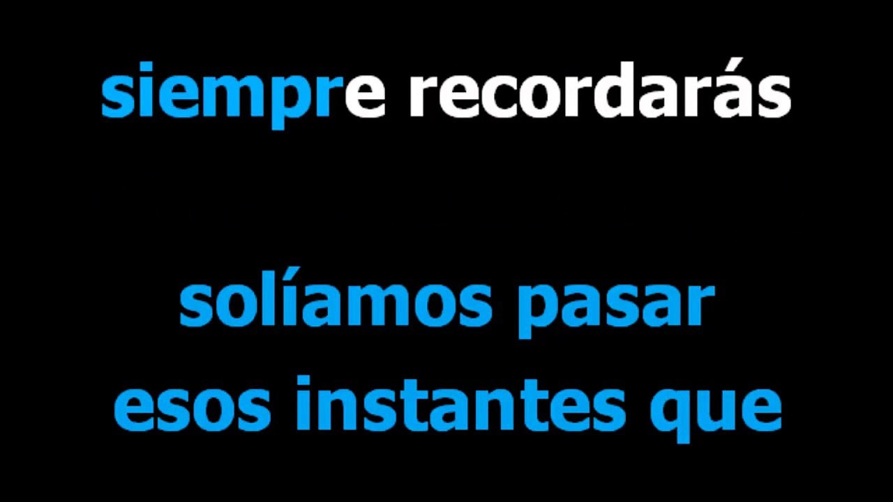 Lloraras -  Los terricolas -  Karaoke -  Letra