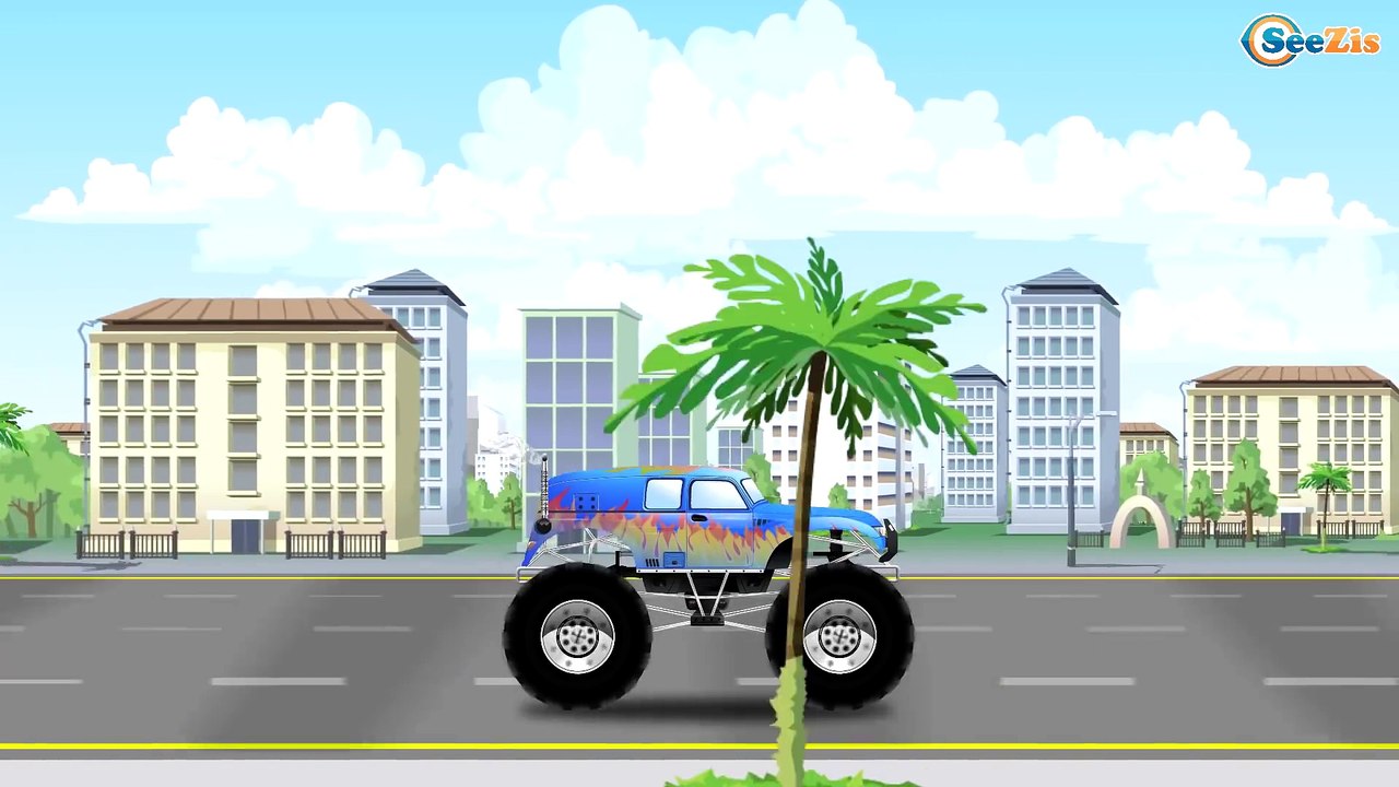 Cartoon for Kids - The Excavator +1 Hour Kids Video incl Big Truck Construction Diggers for children